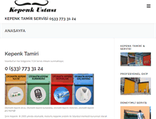 Tablet Screenshot of kepenk-tamiri.com